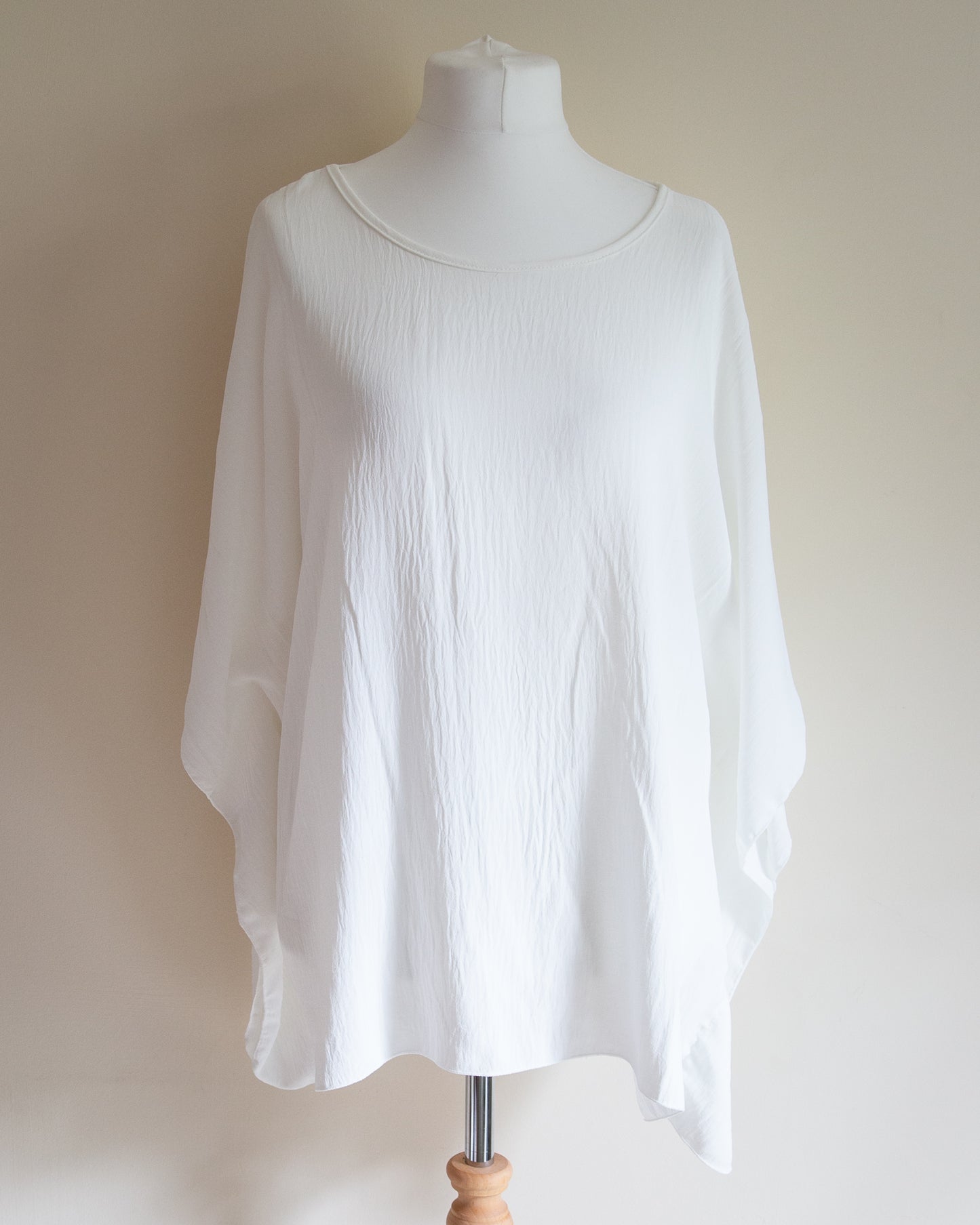 Batwing sleeve top
