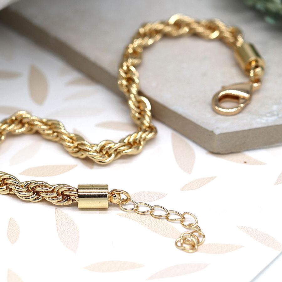 Rope chain bracelet