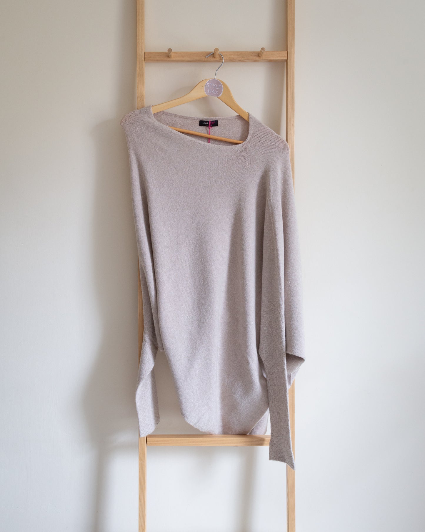 Hax Lux Anya asymmetric jumper