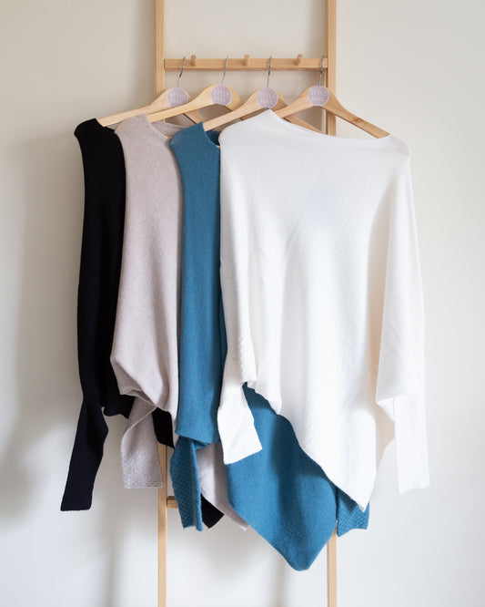 Hax Lux Anya asymmetric jumper