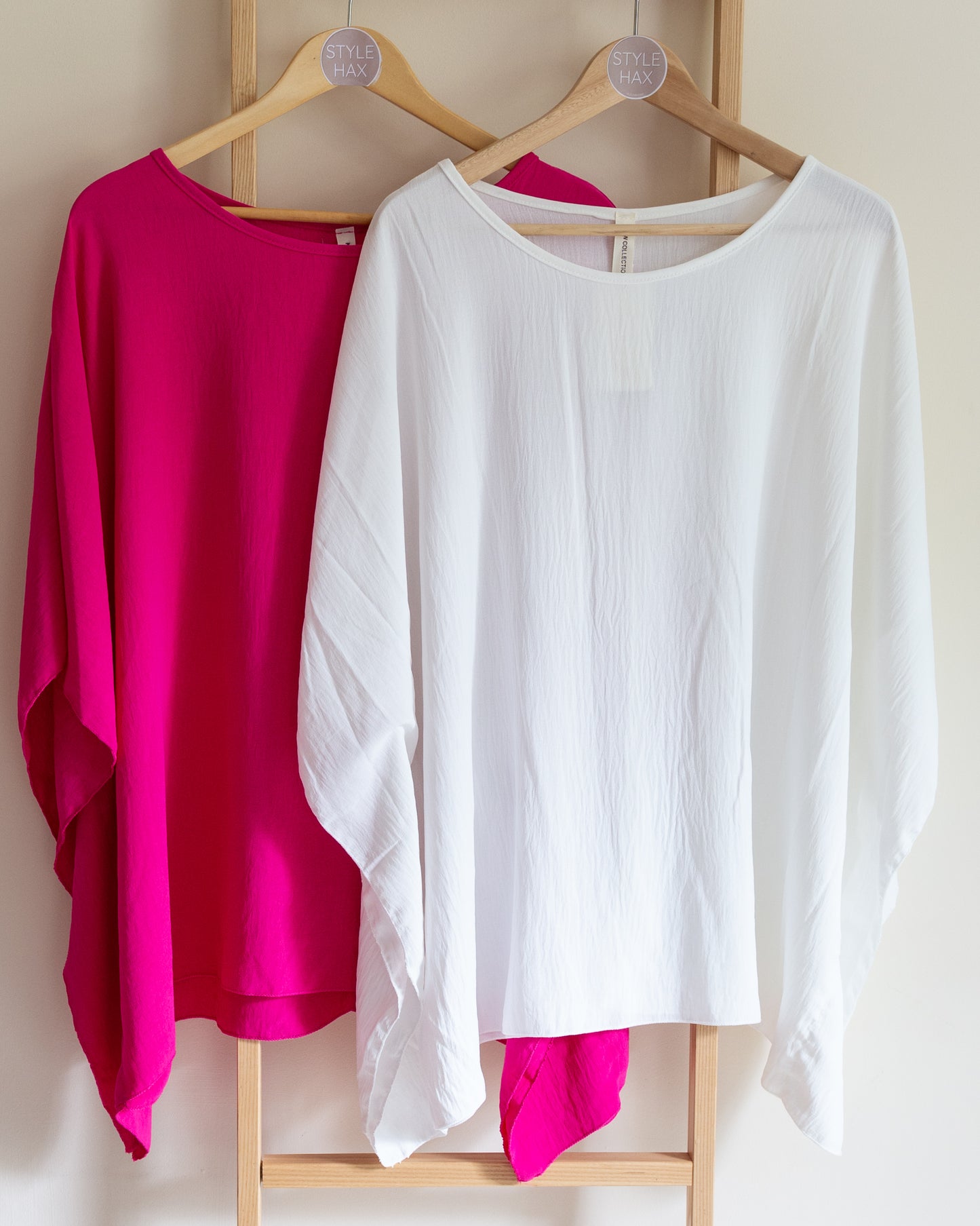 Batwing sleeve top