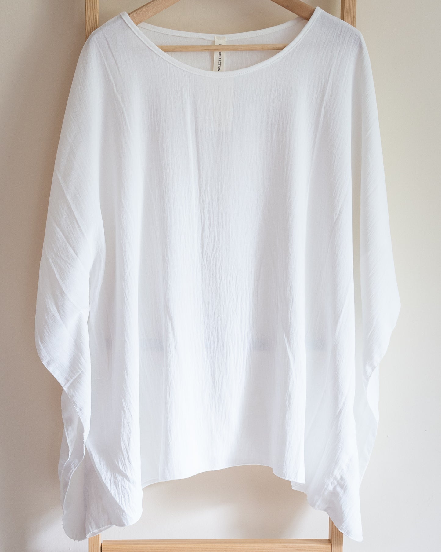 Batwing sleeve top