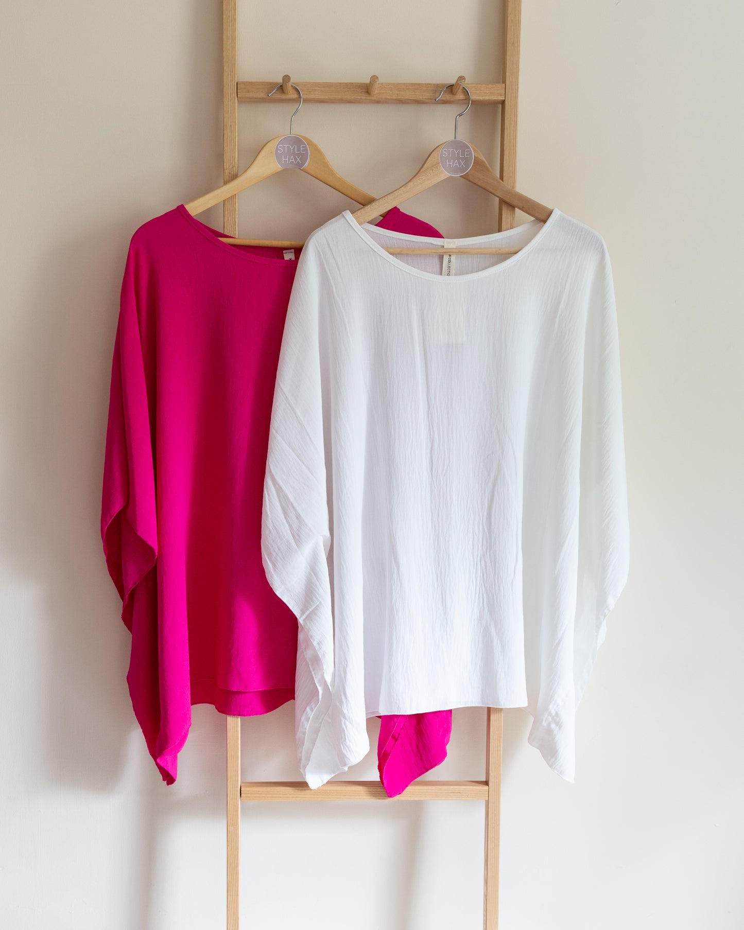 Batwing sleeve top