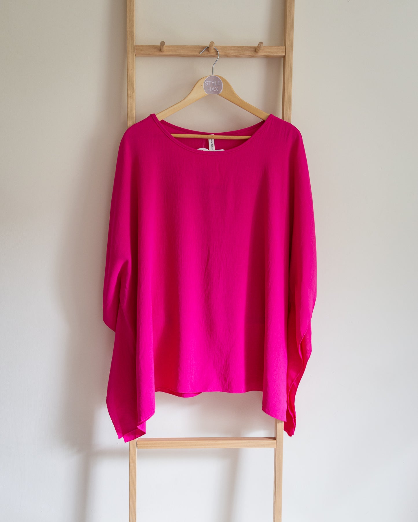 Batwing sleeve top