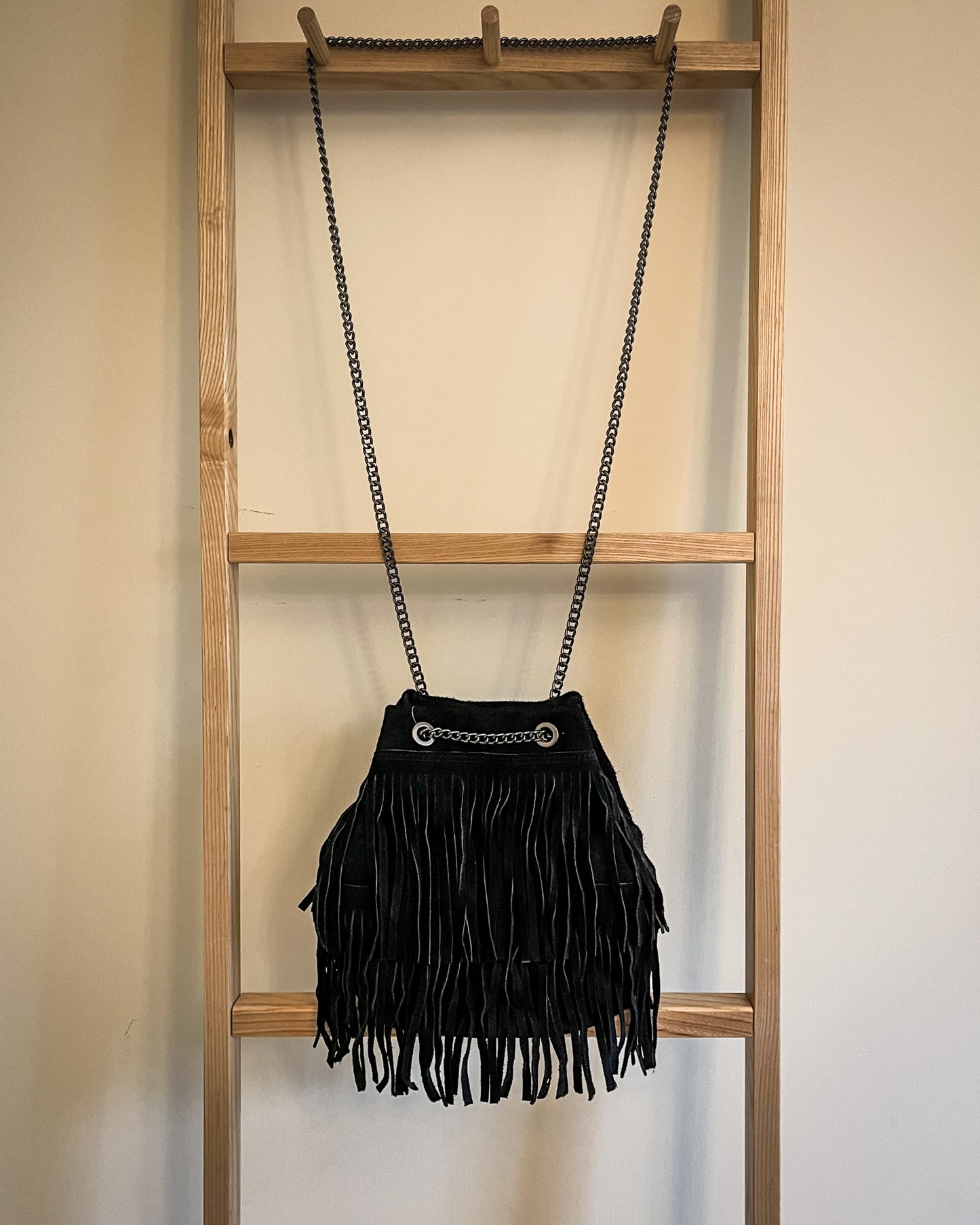 Arizona suede tassel bag