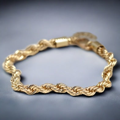 Rope chain bracelet